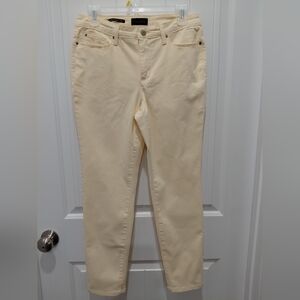 Charter Club Light Yellow Bristol Skinny Ankle High-Rise Jeans Sz 6 #0587